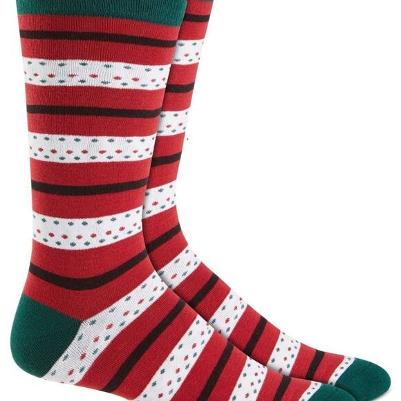 Club Room Holiday, Christmas, Navidad, Winter, 7PK Crew Socks - Picture 8 of 8